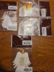 BRAND NEW RARE PAPYRUS SCRAPBOOKING EMBELISHMENTS HOLIDAY THEMED 4 PACKS