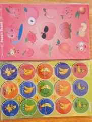 Large Pack Of Scratch And Sniff Stickers – 80 Sheets – 16 Scents – NEW – 11.5oz