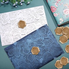 60Pcs Letter R Wax Seal stickers Gold Self Adhesive Envelope Seal Stickers