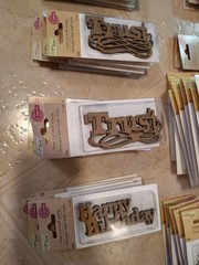 Chipboard Shapes &Words 193 Pkgs! Journals, Scrapbooking, Card Making. Mixed Lot