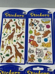 12 Animals Ocean Life Sticker Sheets Mello Smello Sharks Kittens Puppies Horses
