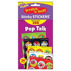 Stinky Stickers Variety Pack – 288 Count, 24 Designs, 8 Scents