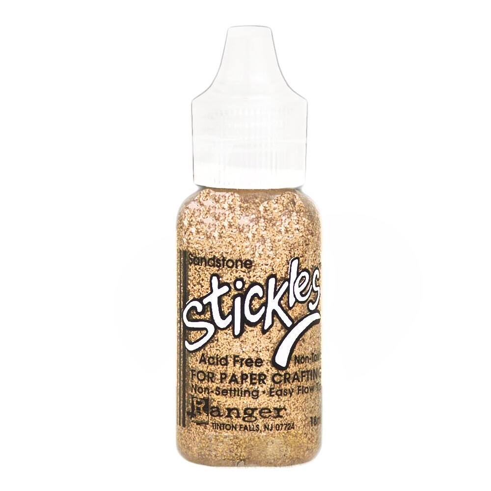 Ranger, Stickles Glitter Glue, Sandstone, Gold Glitter, Bronze Glitter, Sparkle