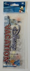 NEW Disney EK Success DISNEY VACATION Dimensional Sticker