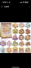 (4) 20 Sets Kawaii 3D Sticker Scene Book Cute Make Own Shop Ho LOT Of 4