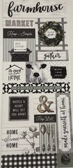 FARMHOUSE Stickers(16pc)Home Sweet Home•Cow•Keep it Simple •&•Hey•Card Making•