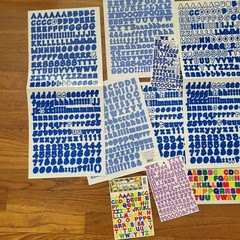 Lot Of Letter Alphabet Stickers Scrapbooking Posters Arts Crafts