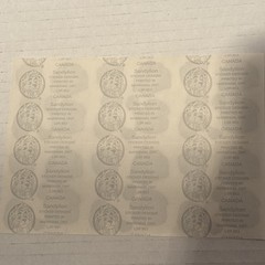 Vintage Rare 90s Sandylion Cooking Baking Stickers New Sheet 2