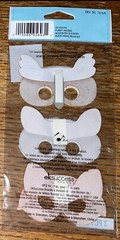 JOLEES Furry Masks Faces Raccoon Owl Fox Costume Party Dress-up Photo Booth Prop
