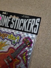 RARE Vintage 80’s Mark 1 Chrome Stickers Rock N Roll Superstar NEW