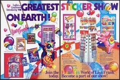 LISA FRANK Stickers – Original 1984 Trade print AD / ADVERT_ retailer promo / ad