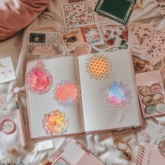 Circle Lace Metal Die Cuts – Flower Border Cutting Dies for Scrapbooking & Card