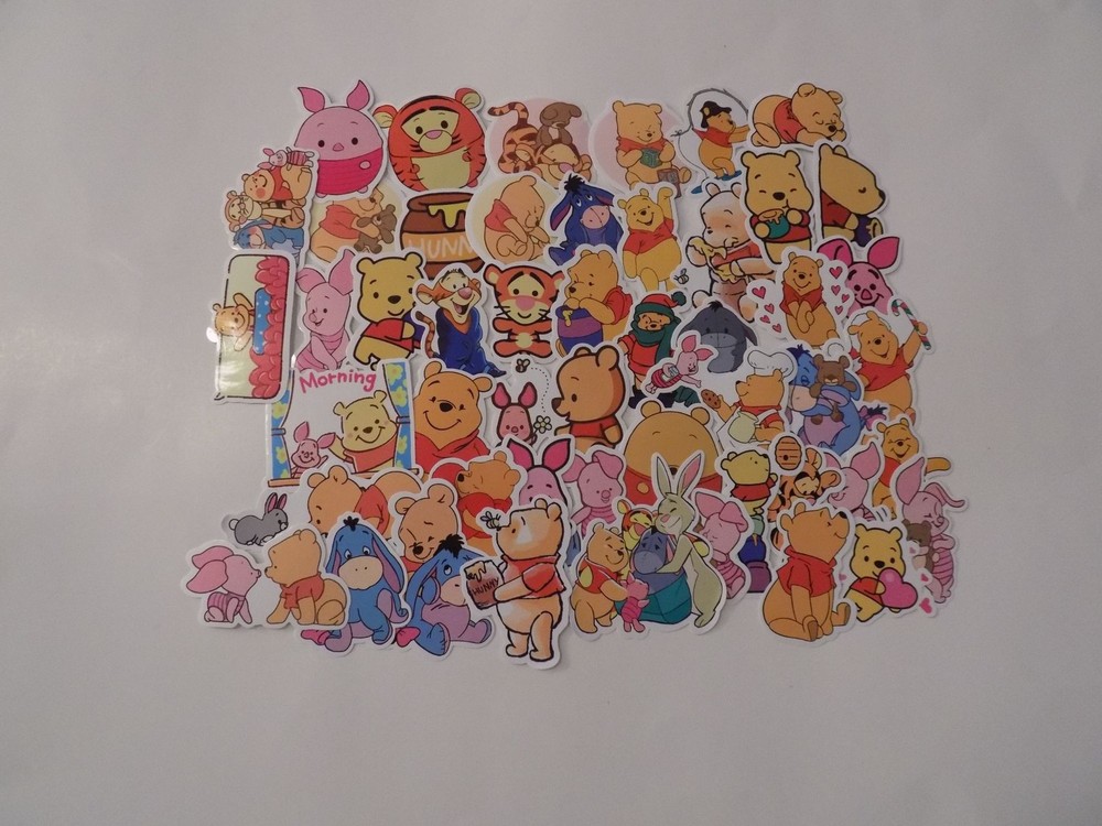Winnie the Pooh & Friends Stickers, Decals – Tigger, Eeyore, Piglet, Owl,
