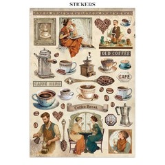 Stamperia Coffee & Chocolate – Junk Journal, SBJK06