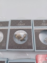 NEW Lot of 6 JOLEES JEWELS Crystallized Swarovski Elements Charms