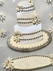 Stickopotamus JOLEE’S BOUTIQUE Sticker Collage – WEDDING CAKE – 8 pcs