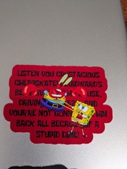 SPONGEBOB SQUAREPANTS VARIETY VINYL 20 CT STICKER PACKS