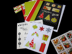 Scrapbooking Lot Gr Lengths Christmas Lights, Holly Days and Dazzle, Classic