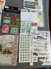 Scrapbooking Sticker Collection – Travel Mexico Alphabet Adventure Themes