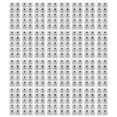 10 Sheets Gruation Sticker Cap Decorations for Graduation Graduate