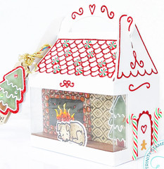 Trinity Stamps Treat Box and Gingerbread House Add-On Bundle of 2 Dies