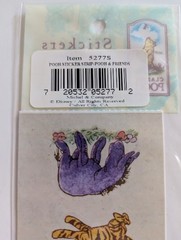 Classic Winnie The Pooh Scrapbooking Crafting Stickers Michel & Company Lot of 5