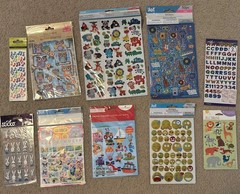 Huge Lot Of 5,000+ Stickers Mixed Lot Of Brands, Themes, Crafts, Animals, Disney