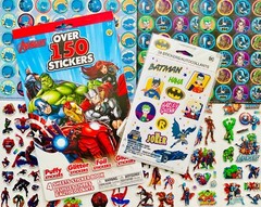 679 Stickers Cartoon Themed, Marvel Pokemon Mickey Mouse Minecraft Spongebob ++