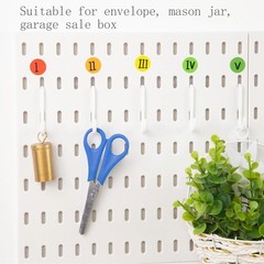 Koogel 3360PCS Colored Dot Stickers Round Coding Labels, 12 Color Polka Circl…