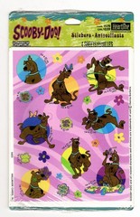 Lot of 3 SCOOBY DOO™ Sticker Packs Hallmark Heartline ⒸHanna-Barbera Sealed NOS