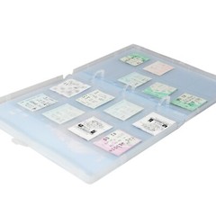 Movie Ticket Stub/Large Postage Stamp Pages, Fits UniKeep A5 Mini Binder,20 Pack
