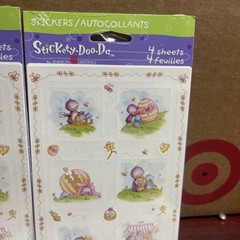 Vintage American Greetings Easter Chick Stickers 20 Sheets 5 Packages