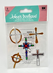 Religious Cross Jolee’s Boutique Dimensional Stickers Bling Jewel Crosses