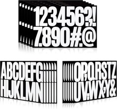 288 Pieces 18 Sheets Letter Stickers,Self Adhesive Vinyl Waterproof Mailbox N…