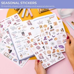 Value Sticker Pack – 850+ Small Aesthetic Stickers for Planner, Journal & Cal…