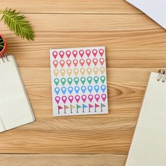 336 Pcs Marking Stickers Colorful Map Location Marker Markers for Travel Maps