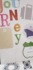 mambiSTICKS Flip Pack Vellum Stickers – OUR TRAVELS – 5 Sheets