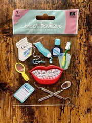 RARE! Jolee’s BoutiqueBRACES! TOOTH PASTE, DENTAL FLOSS, TOOTH BRUSH AND MORE!