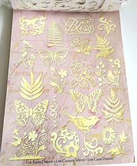 K&Company Brenda Walton Flora Fauna Butterfly Die Cuts 2011 Ephemera 21pc NOS