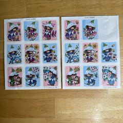Vintage Victoria Plum Critters Smelly Scratch ‘n Sniff Stickers Very RARE Read