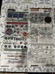 Lot Scrapbooking Stickers Jolee Phrase Cafe Sticko Family Grandpa Dad