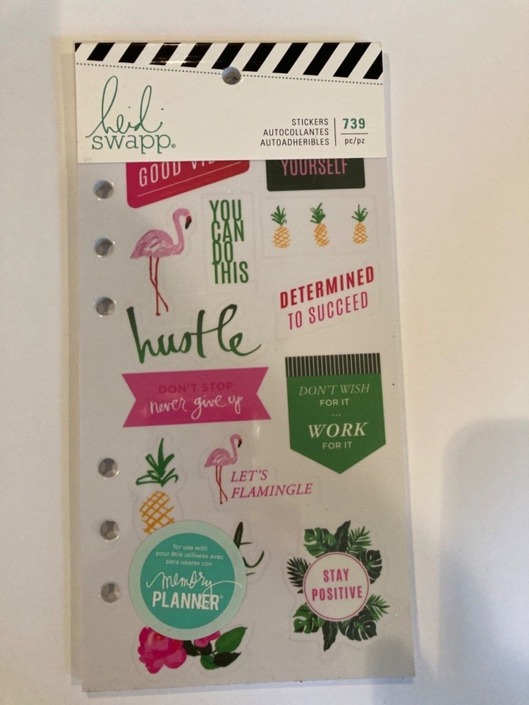 Heidi Swapp planner sticker book – 739 pieces