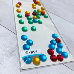Martha Stewart Frosted Rainbow Gem Dimensional Embellishment Scrapbooking Craft