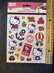 Hello Kitty Sticker Sheet Scrapbook Planner Craft Stickers