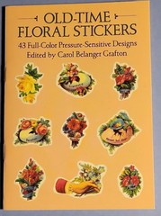 Dover Multicolor Victorian Flowers & Plants Sticker Book 43 Designs 0486262316