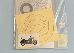 Lil Davis Design Laser Art Die Cuts Motorcycle Junk Journal Cards Scrapbooking