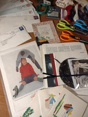 Junk Journaling & Paper Crafting Items Ephemera Tools Vintage & New ExLarge Pkg