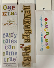 Scrapbook Junk Journal Quotes & Sayings Velum Cut Out Variety Pack – 200+ pieces