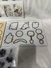 ANNA GRIFFIN TREILLAGE STAMPS AND DIES AG-864H New