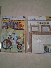 K & Company Scrapbooking Stickers, Borders, Frames Embellished Lot. Wysiwyg